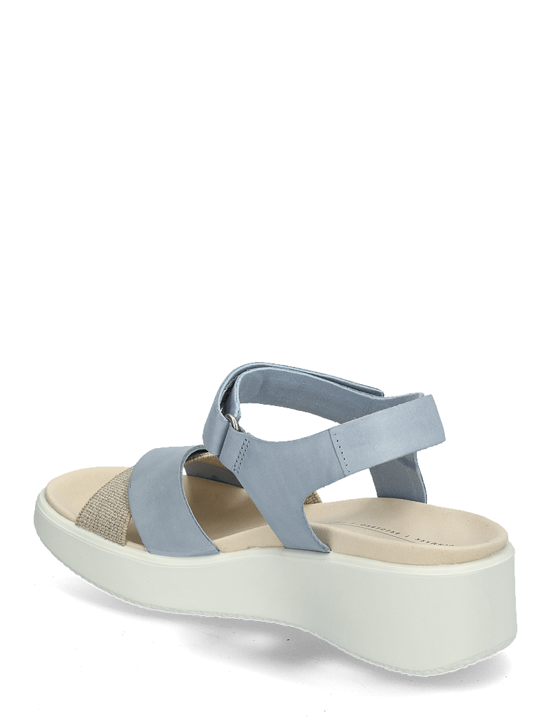 ECCO - FLOWT WEDGE LX W - platåsandaler - dusty blue - 2