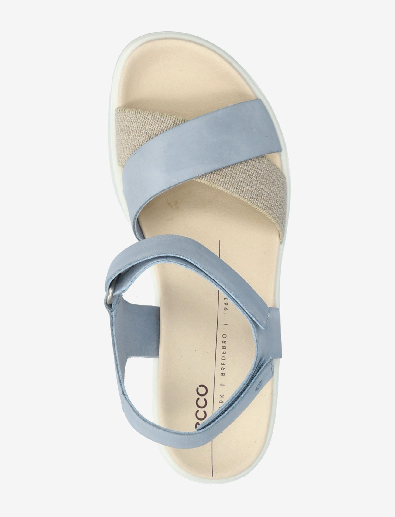 ECCO - FLOWT WEDGE LX W - platvorm sandaalid - dusty blue - 3