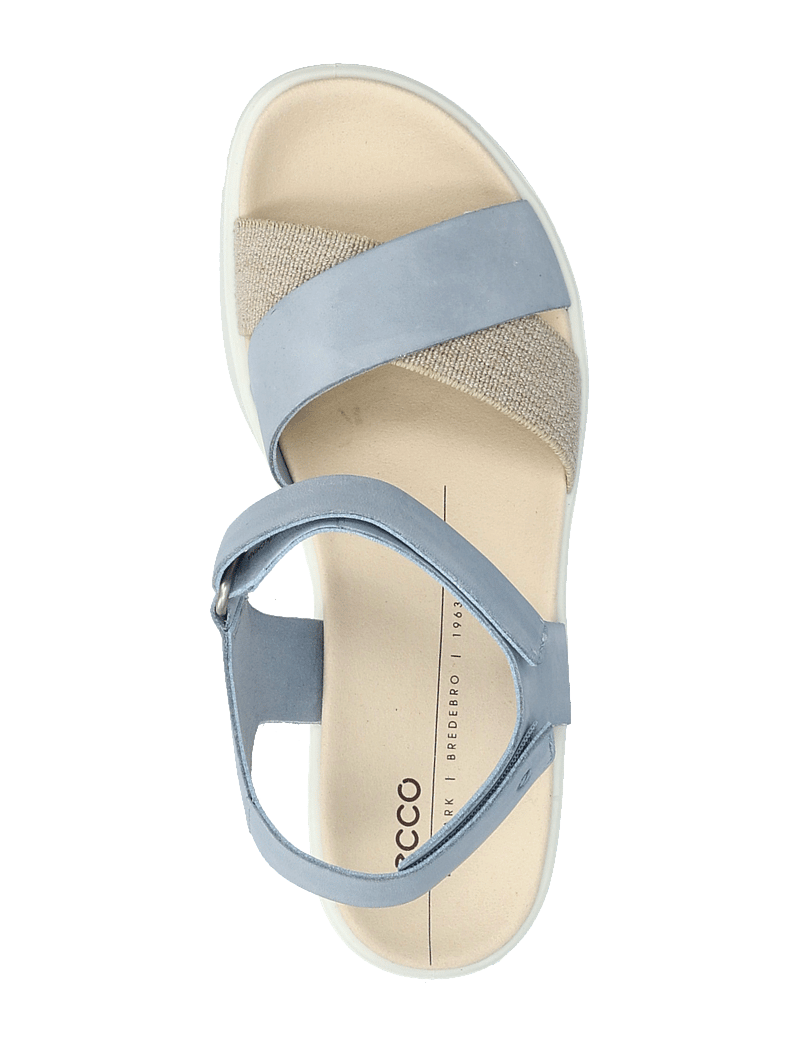 ECCO - FLOWT WEDGE LX W - platåsandaler - dusty blue - 3