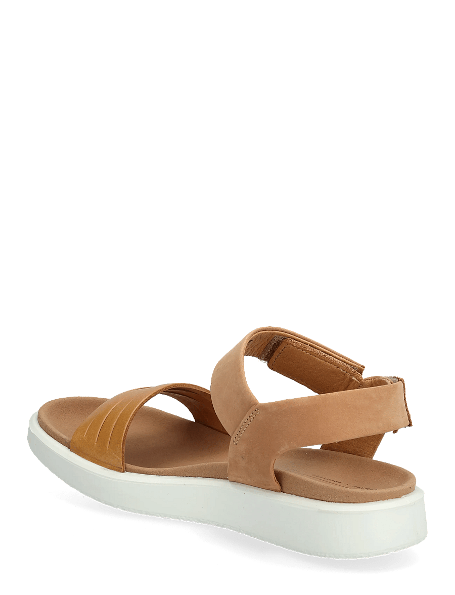 ECCO - FLOWT W - platta sandaler - lion/cashmere - 2