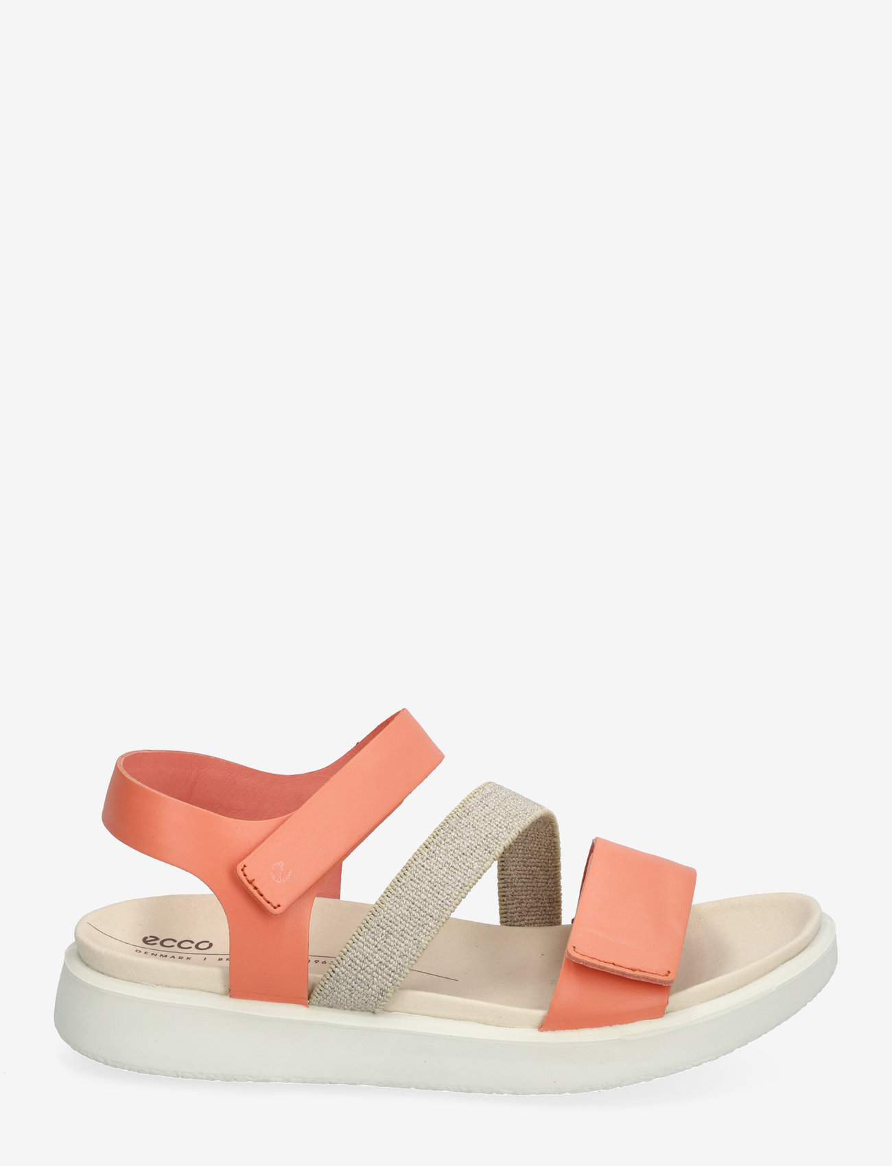 ECCO - FLOWT W - flade sandaler - coral - 1
