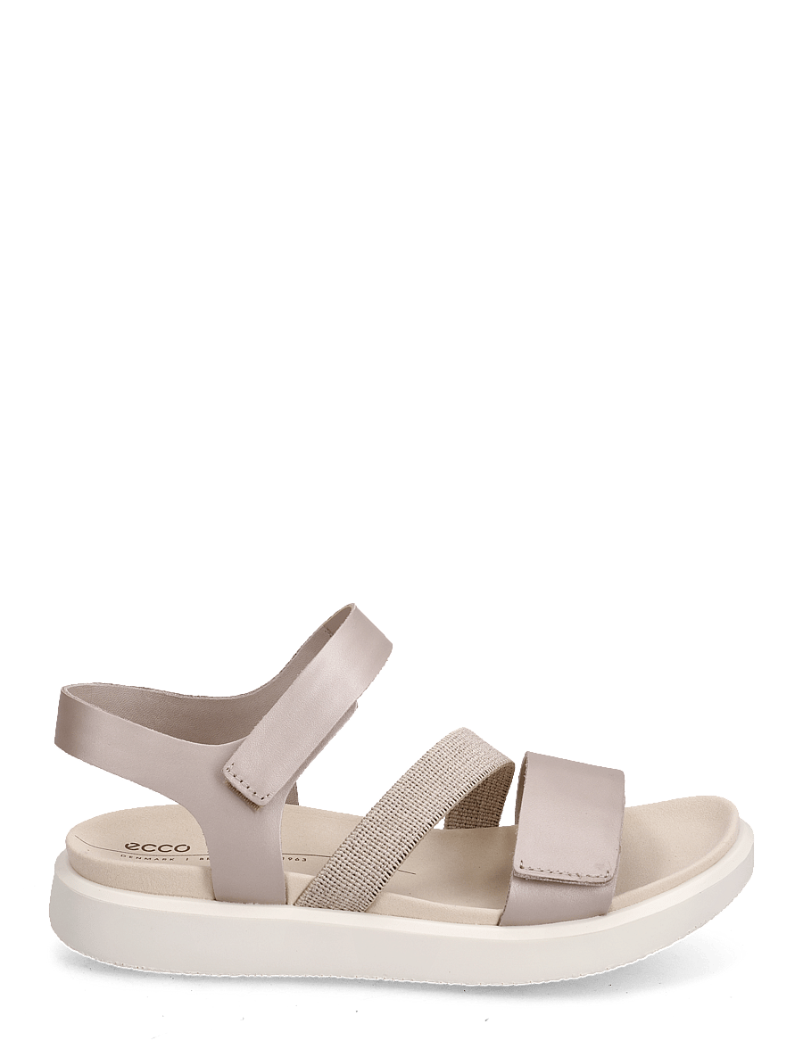 ECCO - FLOWT W - flache sandalen - grey rose metallic - 1