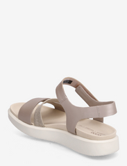 ECCO - FLOWT W - flat sandals - grey rose metallic - 2