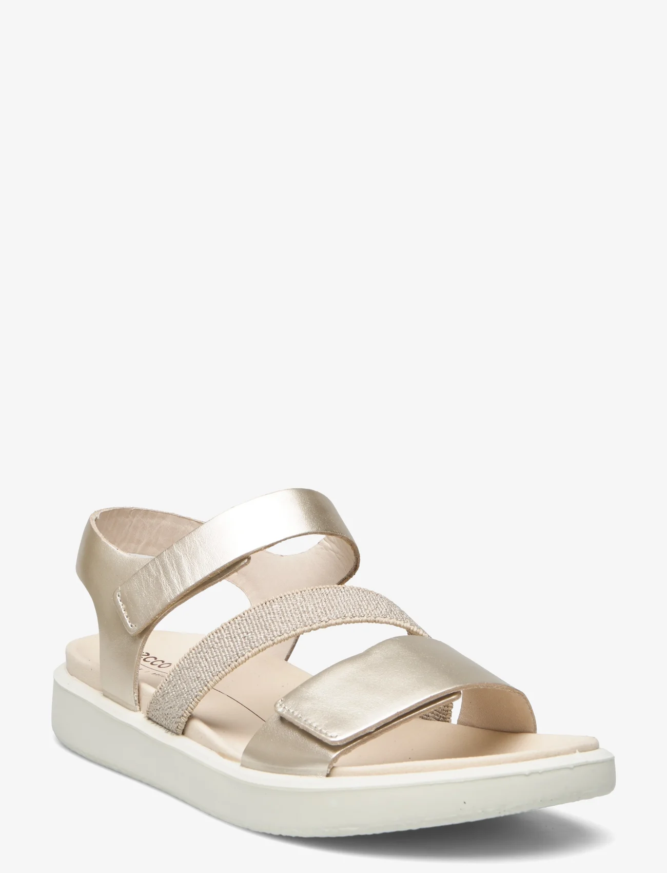 ECCO - FLOWT W - flate sandaler - pure white gold - 0