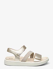 ECCO - FLOWT W - flat sandals - pure white gold - 1