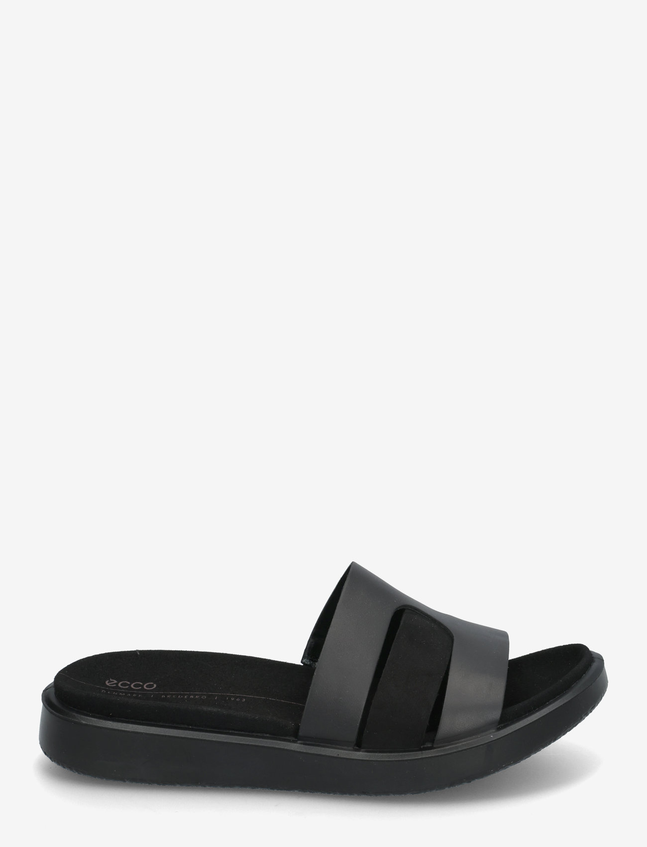 ECCO - FLOWT W - flache sandalen - black/black - 1