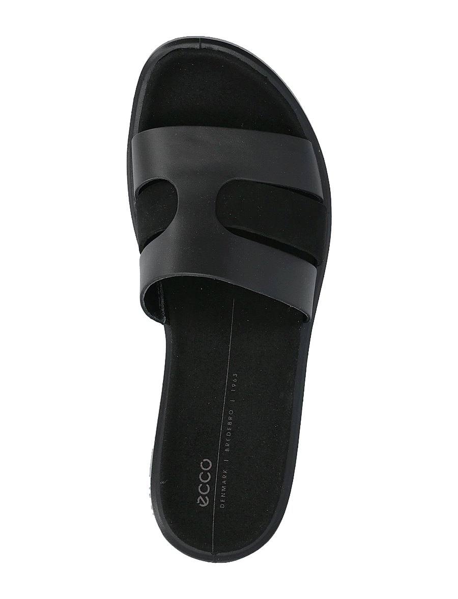 ECCO - FLOWT W - platte sandalen - black/black - 3