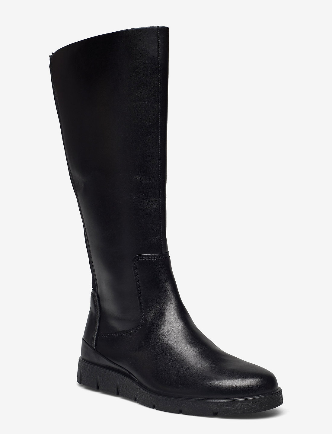 Ecco tall black deals boots
