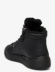ECCO - STREET TRAY W - sportiska stila apavi ar paaugstinātu potītes daļu - black - 2