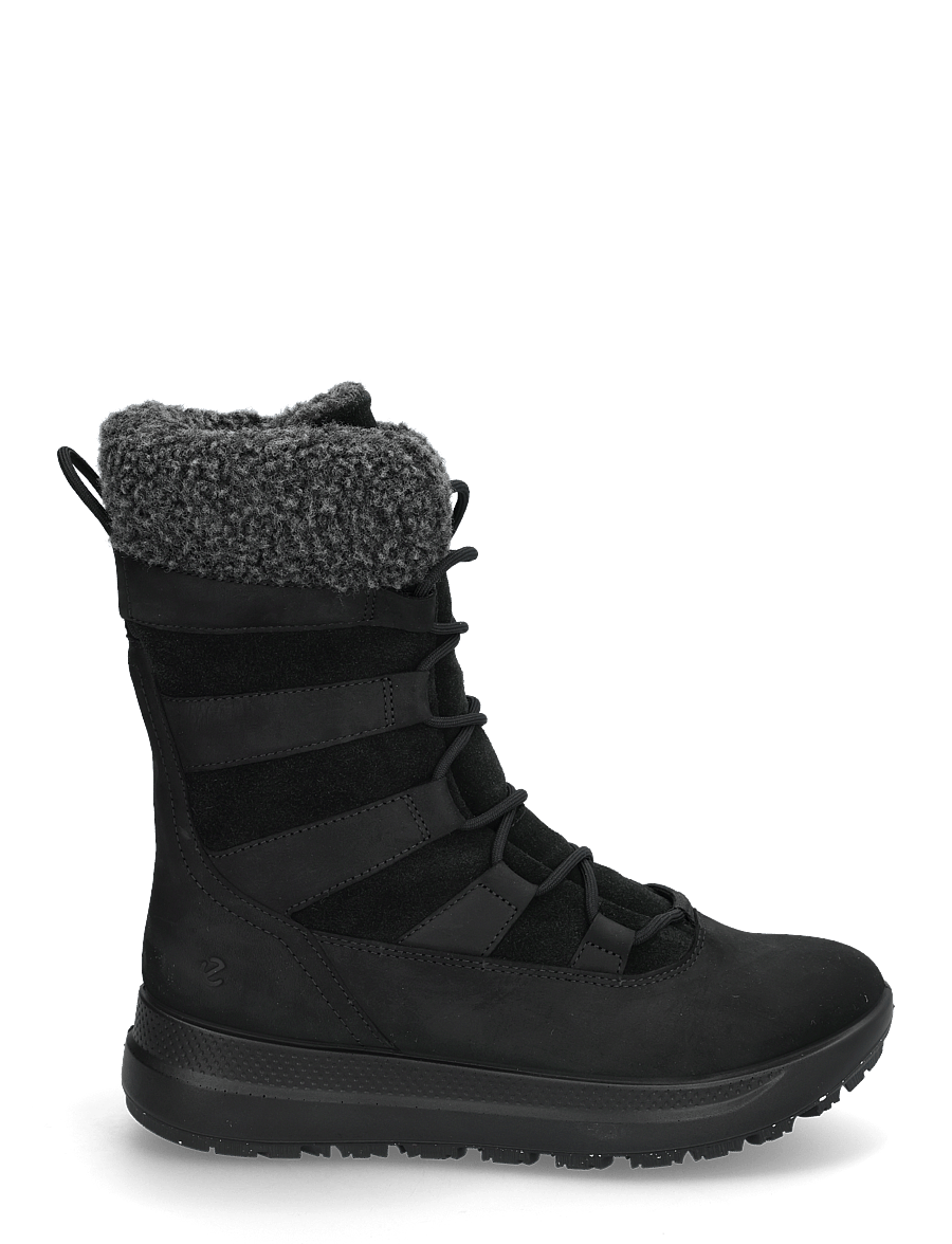ECCO - SOLICE - ziemas apavi - black/black - 1