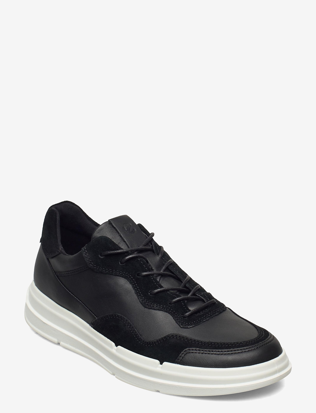 ECCO - SOFT X W - lave sneakers - black/black - 0