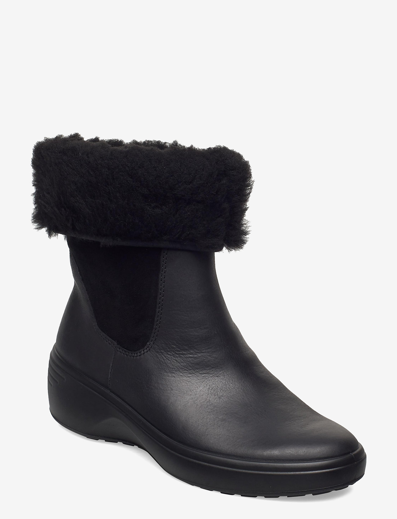 ECCO - SOFT 7 WEDGE TRED - black/black - 0