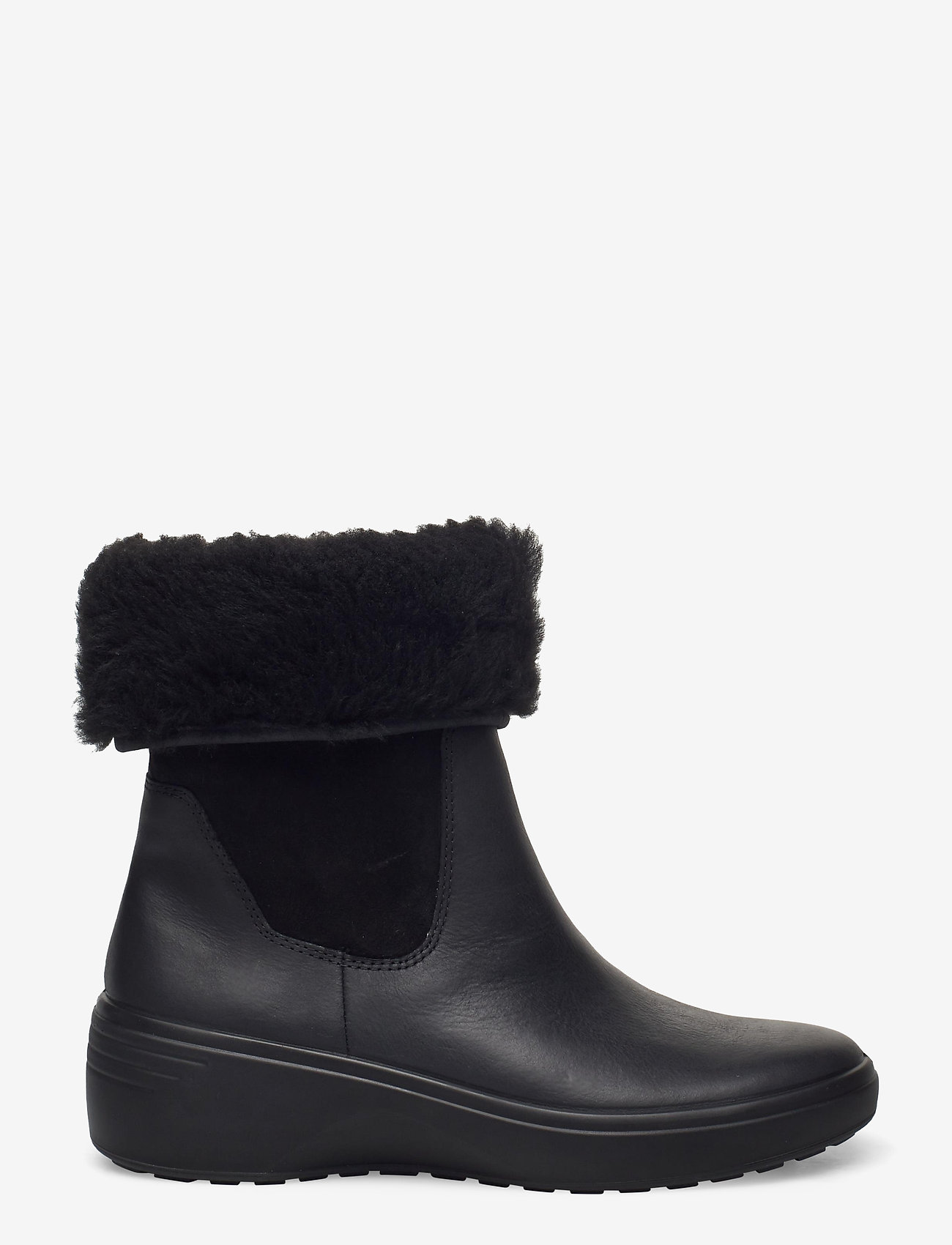 ECCO - SOFT 7 WEDGE TRED - black/black - 1