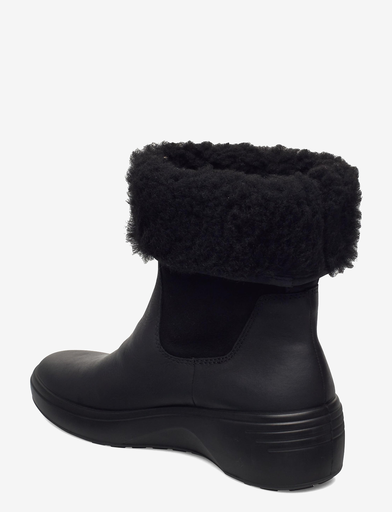 ECCO - SOFT 7 WEDGE TRED - black/black - 2