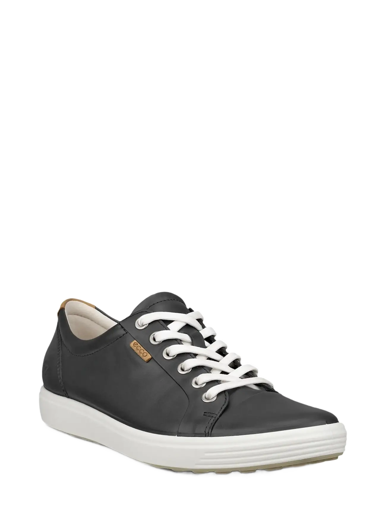 ECCO Soft 7 W, Kvinder, Lave Sneakers, Sort, Str: 39