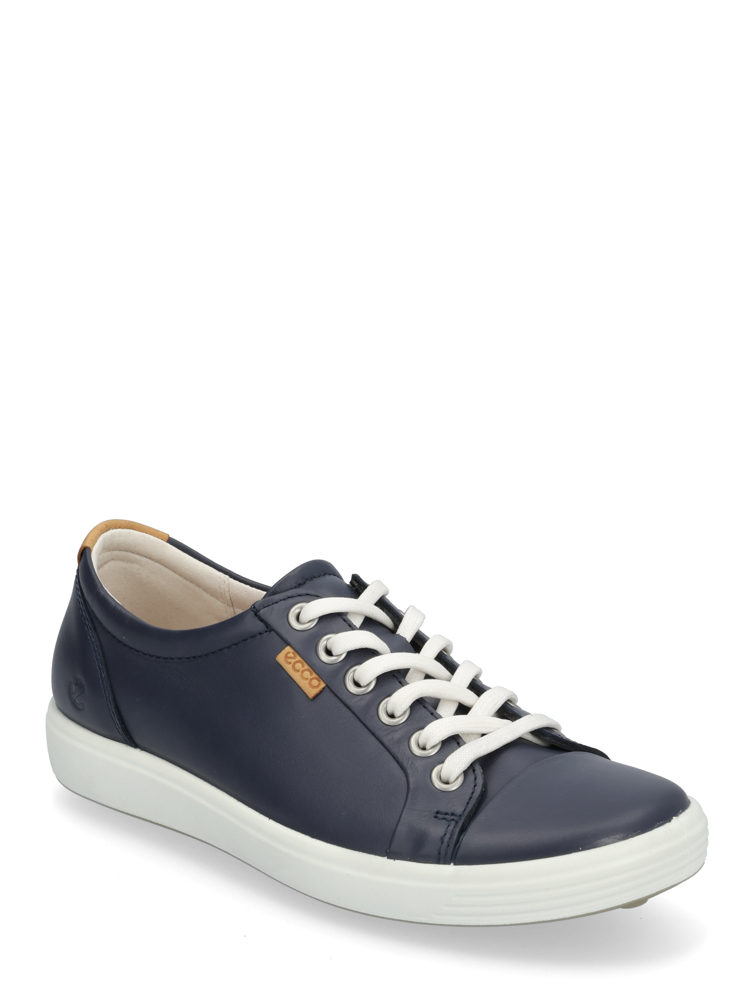 ECCO Soft 7 W, 37, Navy, Sneakers > Sneakers Med Lav Top, Dame