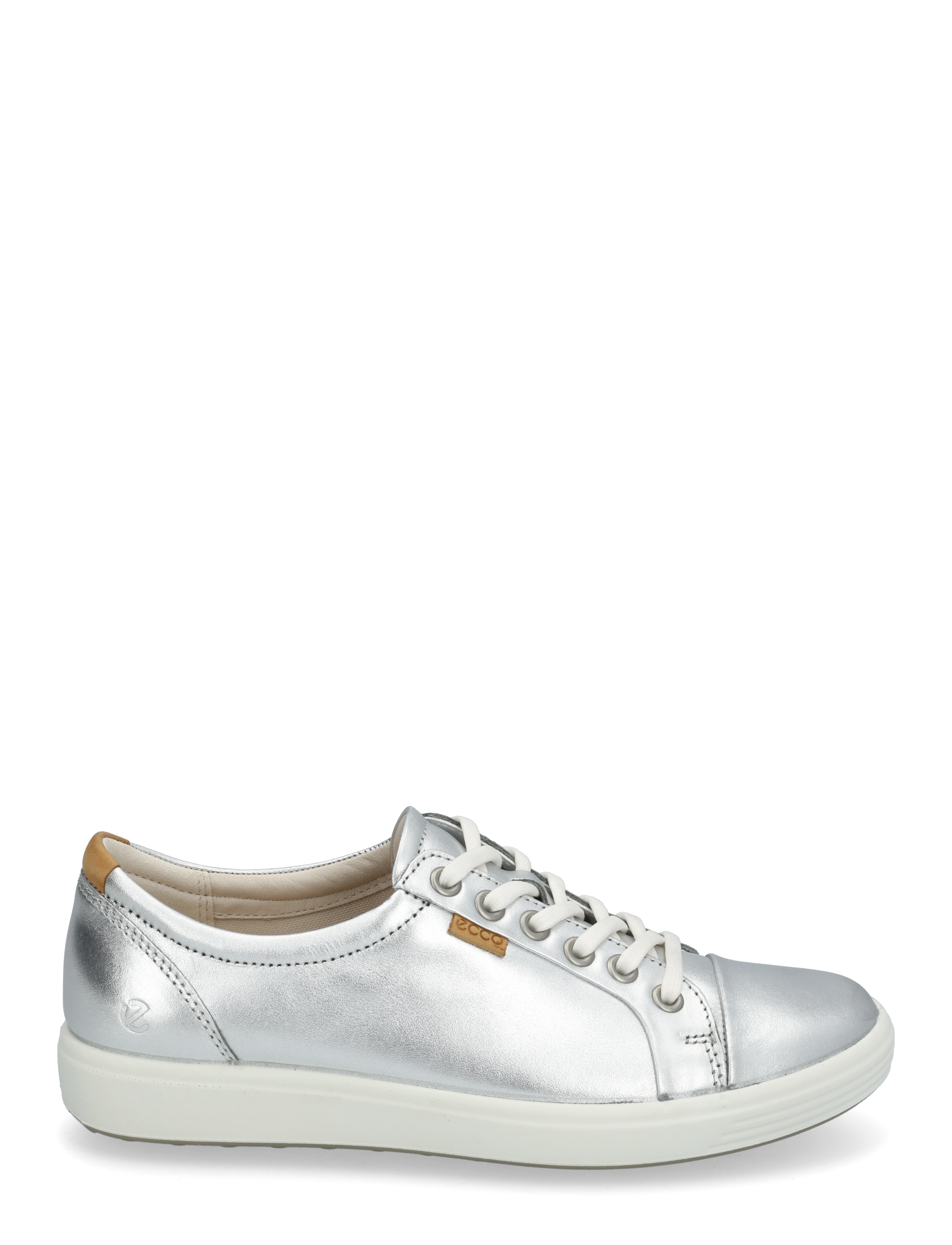 ECCO - SOFT 7 W - lave sneakers - metallic silver - 1
