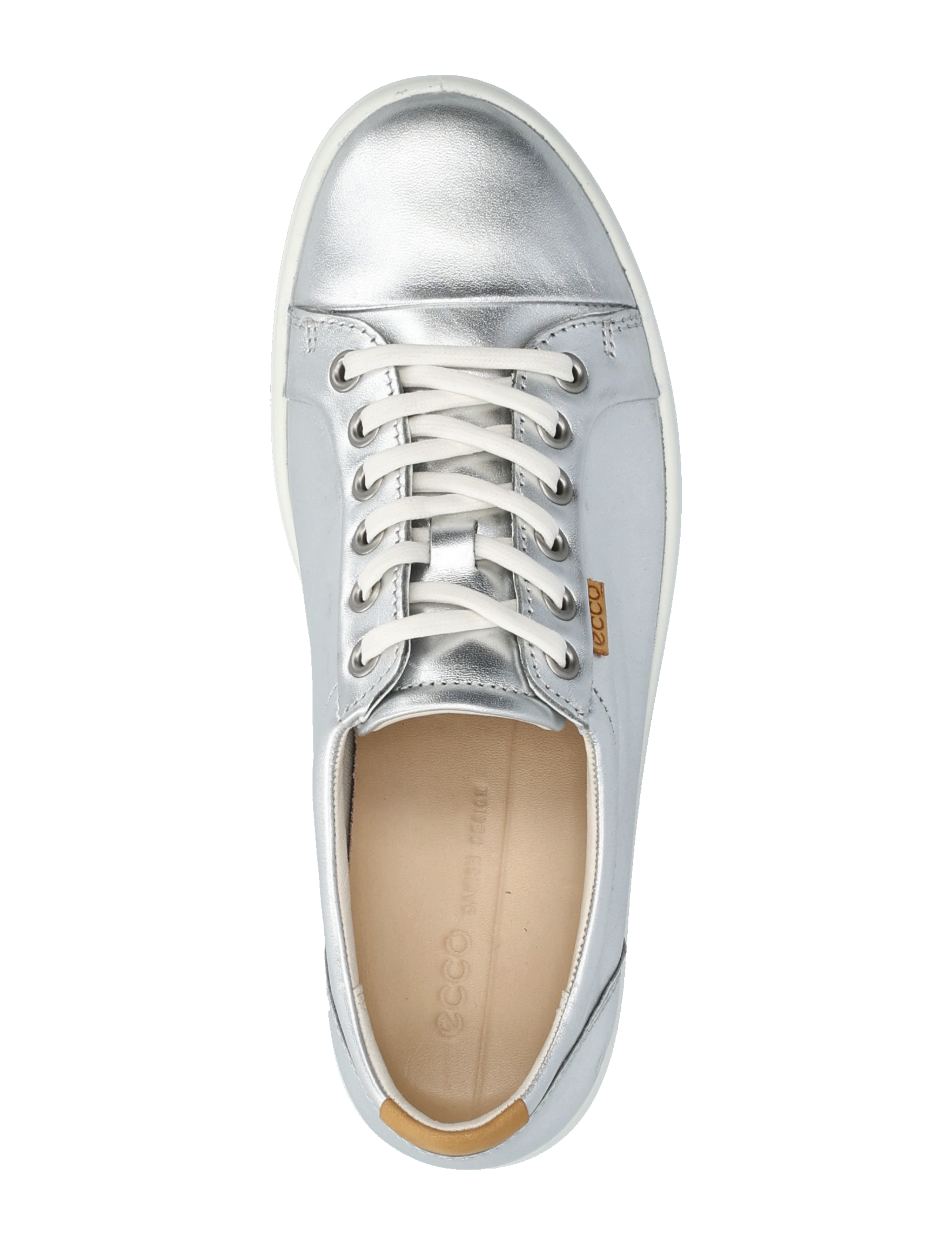 ECCO - SOFT 7 W - lave sneakers - metallic silver - 3