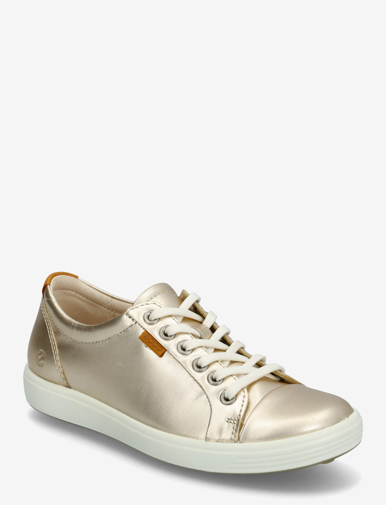 ECCO - SOFT 7 W - låga sneakers - pure white gold - 1