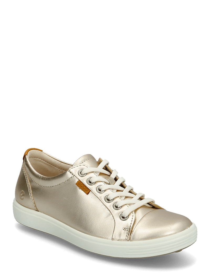 ECCO - SOFT 7 W - låga sneakers - pure white gold - 1