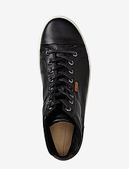 ECCO - SOFT 7 W - sportiska stila apavi ar paaugstinātu potītes daļu - black - 2
