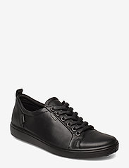 ECCO - SOFT 7 W - lave sneakers - black - 0