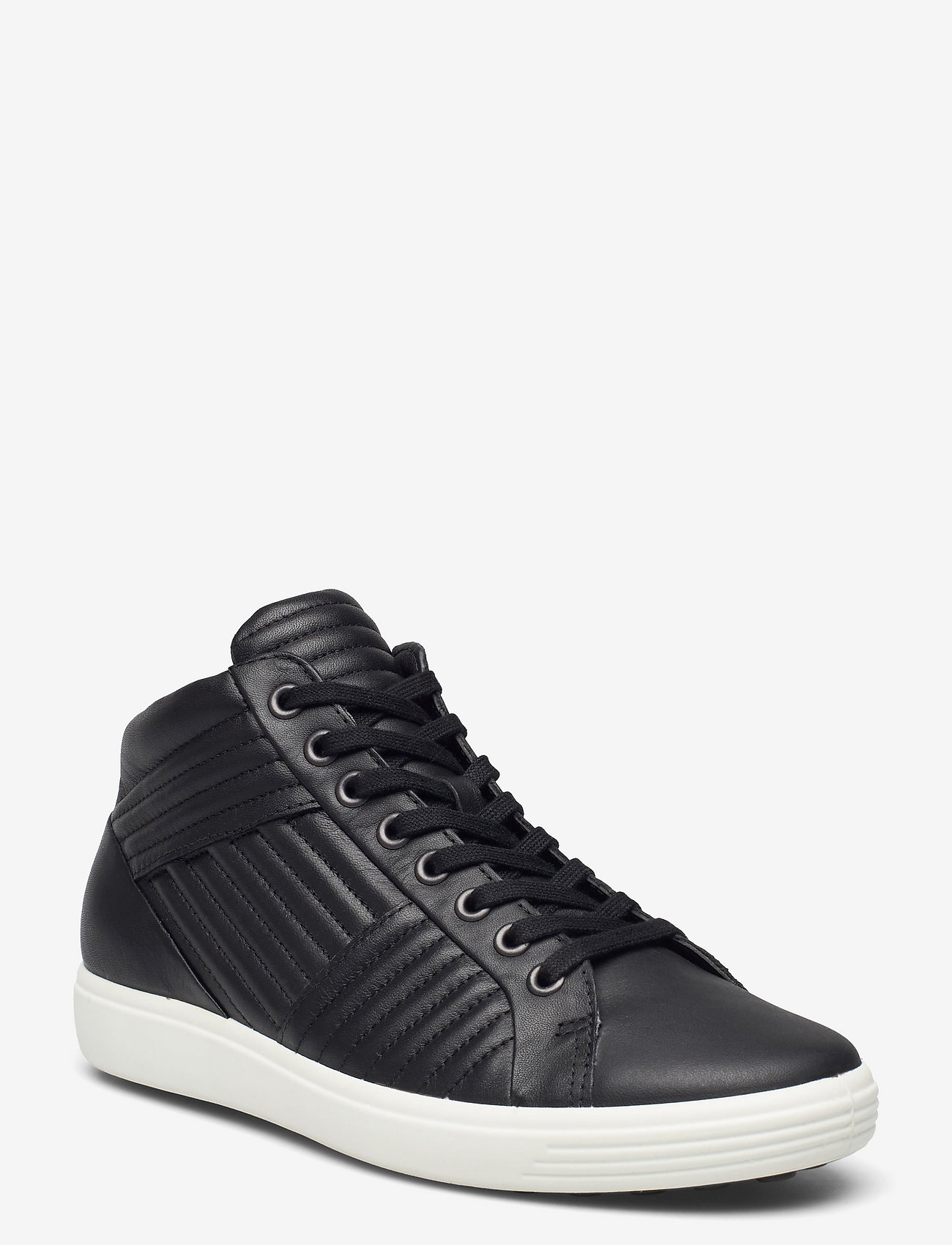 ECCO - SOFT 7 W - höga sneakers - black - 0