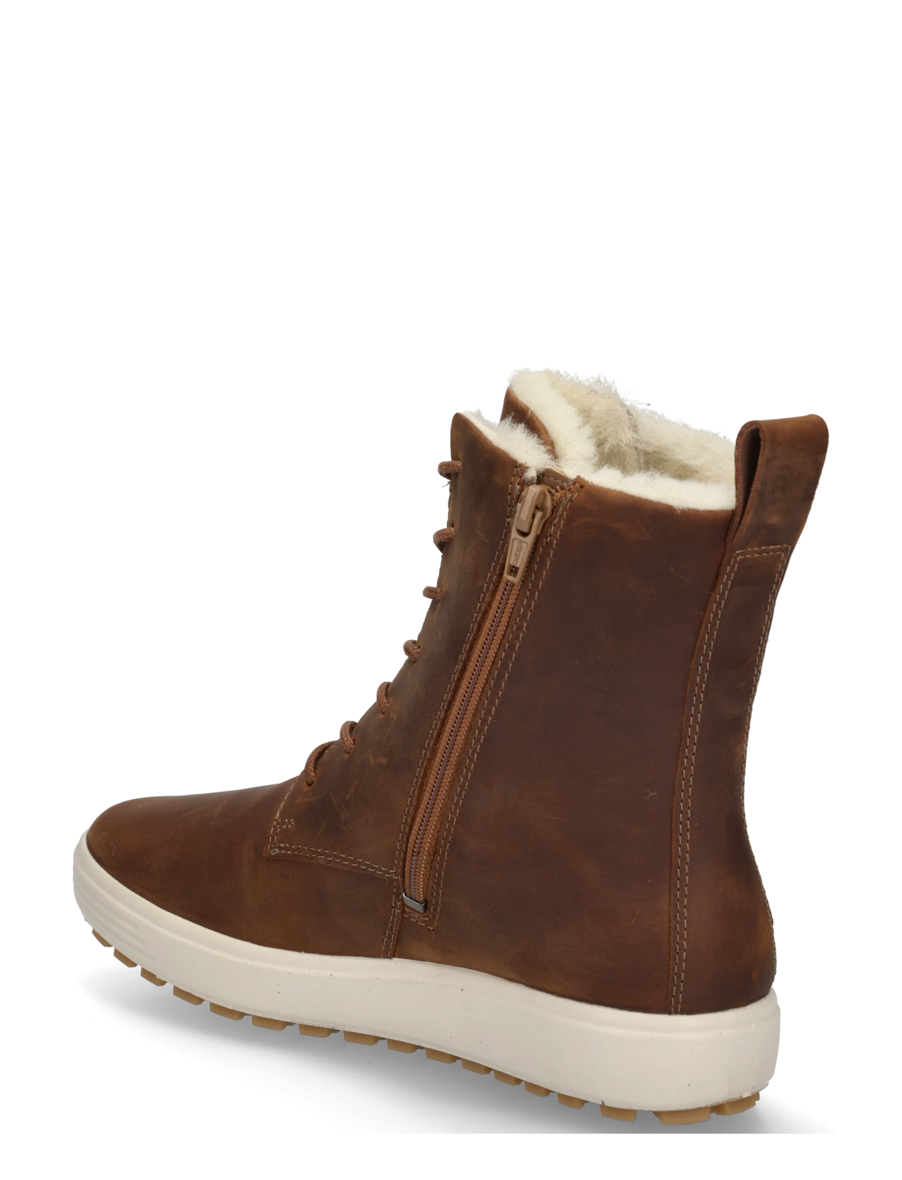 ECCO - SOFT 7 TRED W - geschnürte stiefel - camel - 1