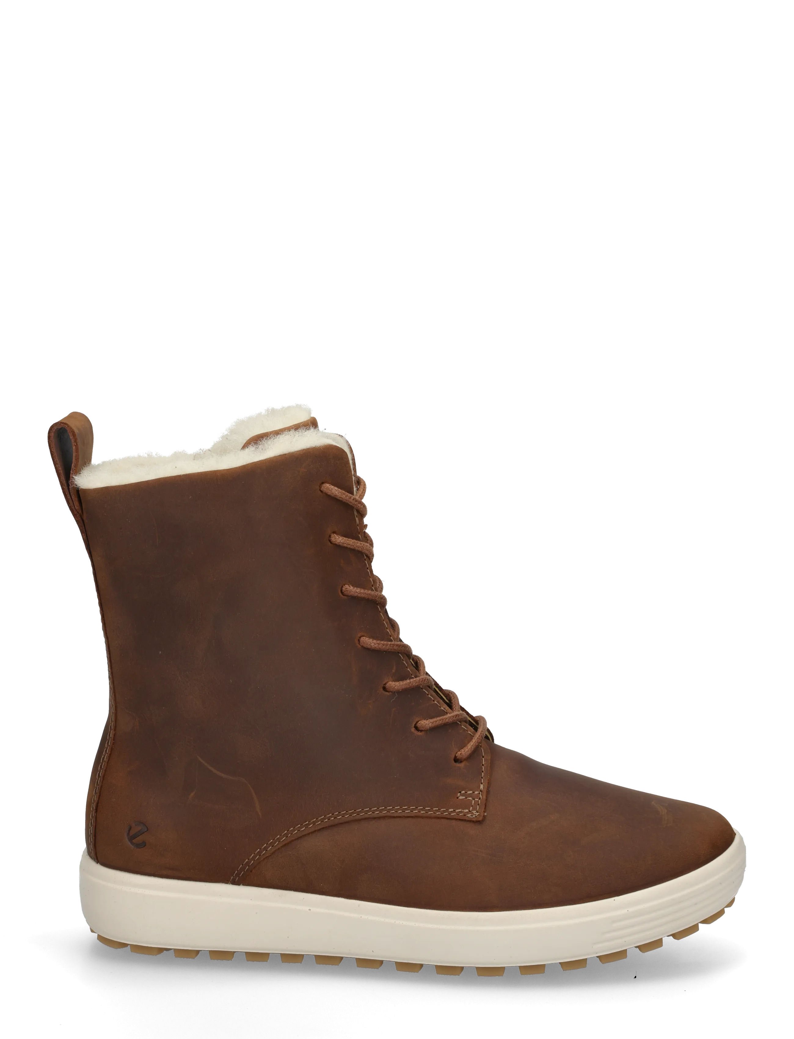 ECCO - SOFT 7 TRED W - laced boots - camel - 2