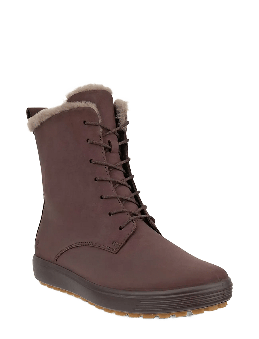 ECCO - SOFT 7 TRED W - snøreboots - garnet - 0