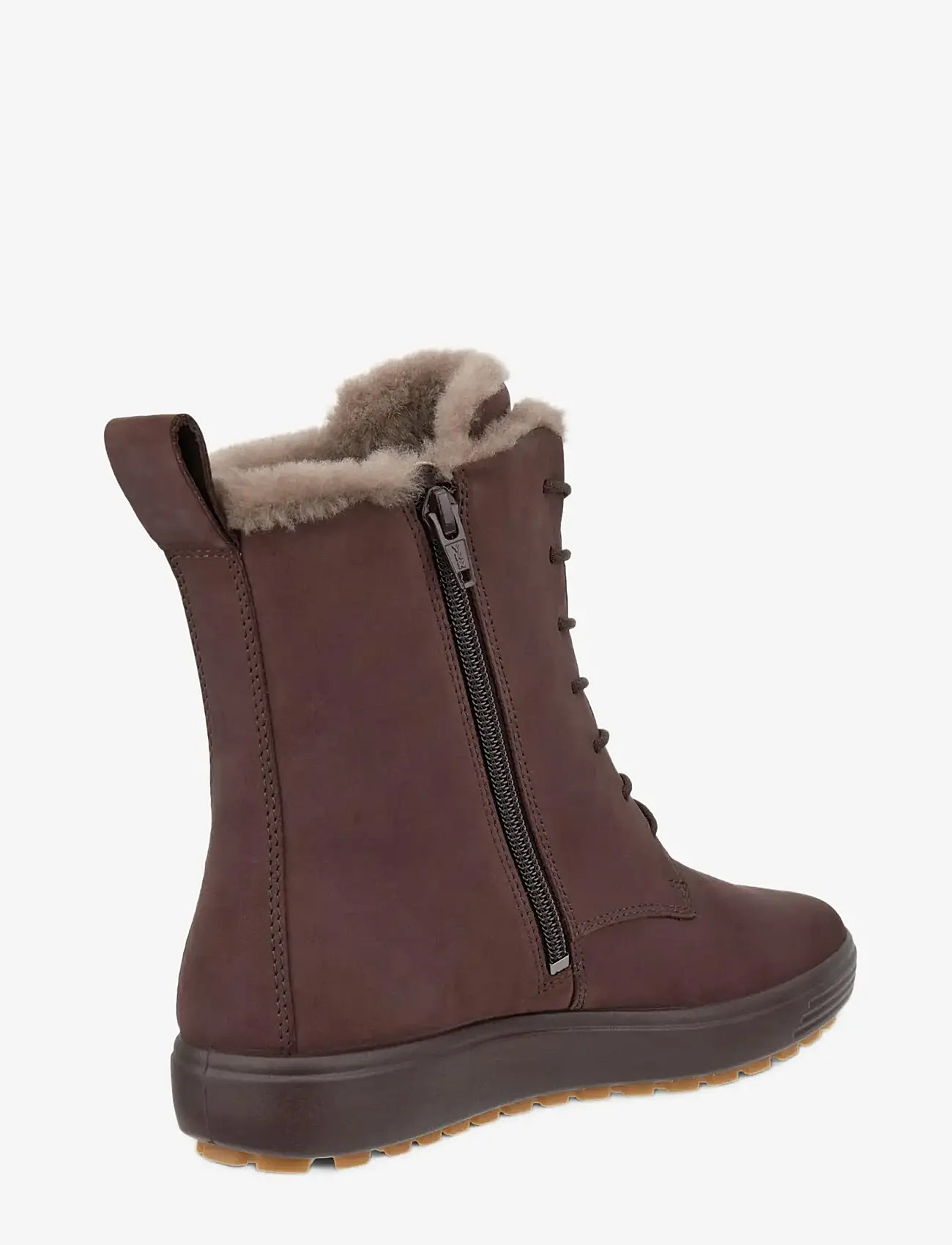 ECCO - SOFT 7 TRED W - snørestøvler - garnet - 2