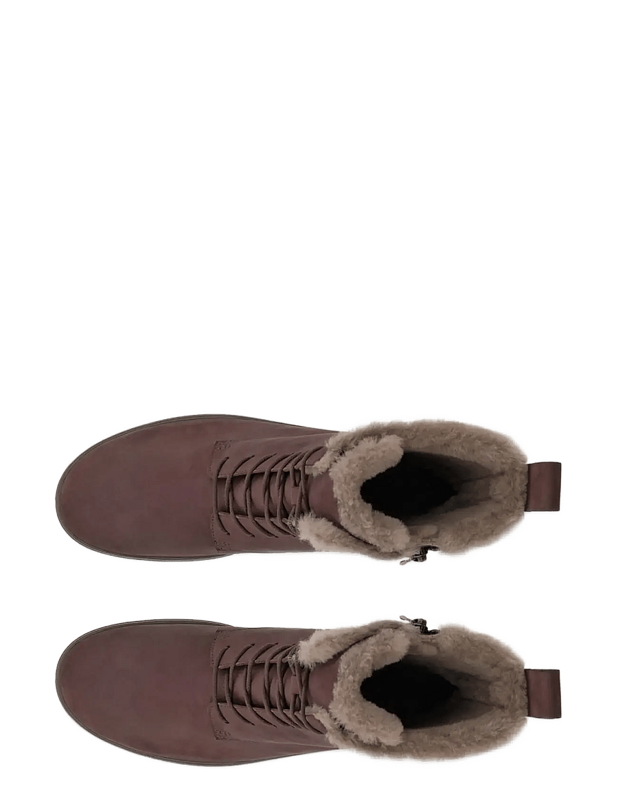 ECCO - SOFT 7 TRED W - snøreboots - garnet - 4