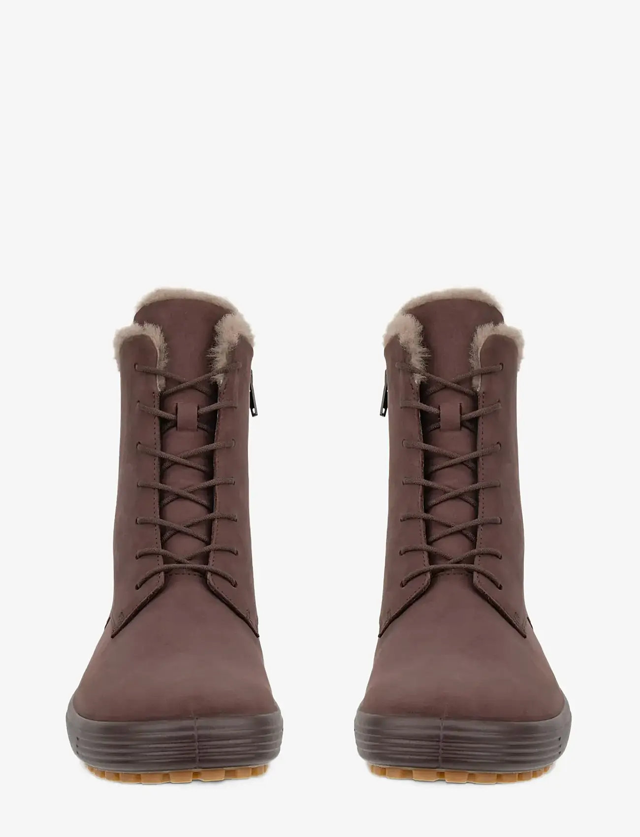 ECCO - SOFT 7 TRED W - snørestøvler - garnet - 5