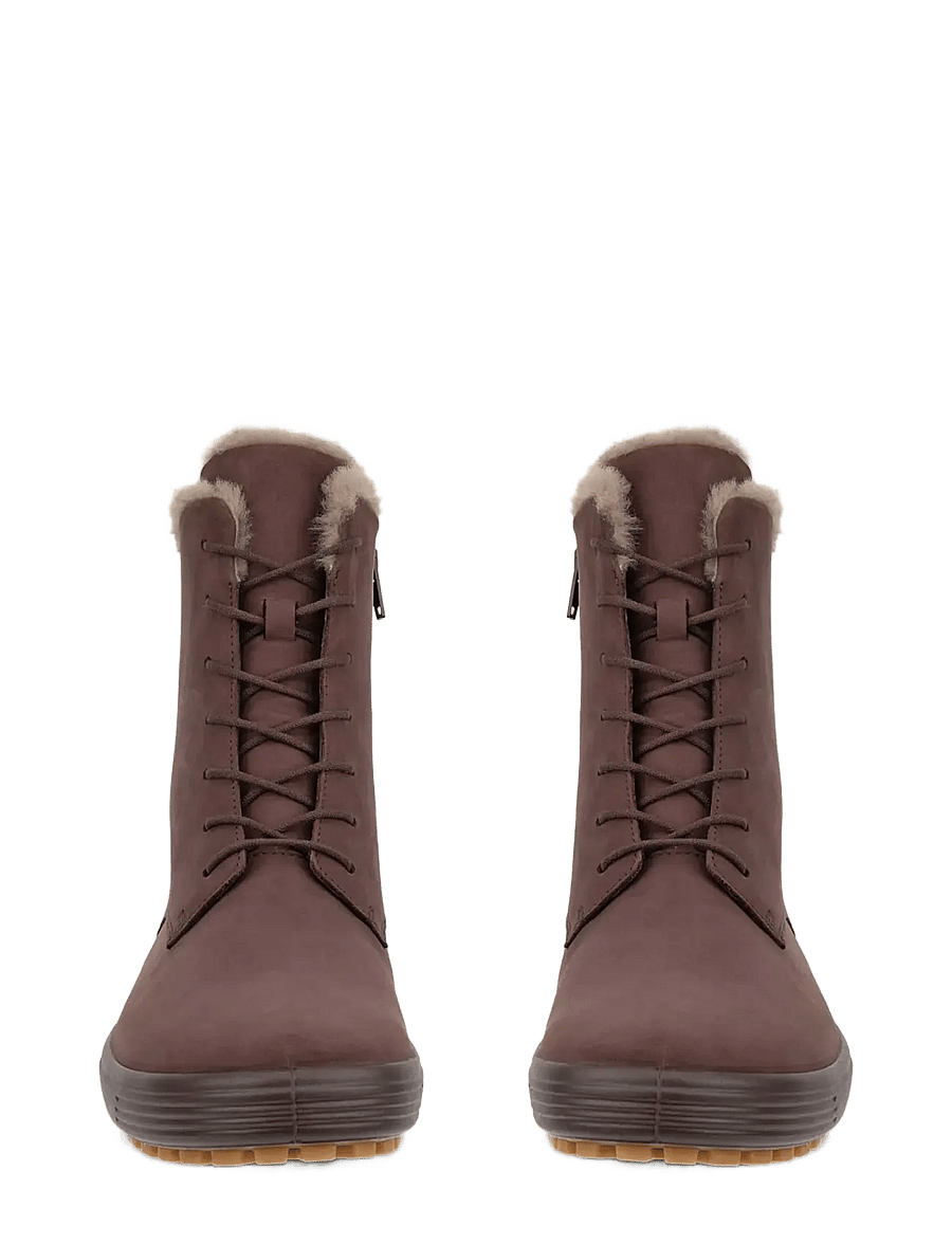 ECCO - SOFT 7 TRED W - snøreboots - garnet - 5