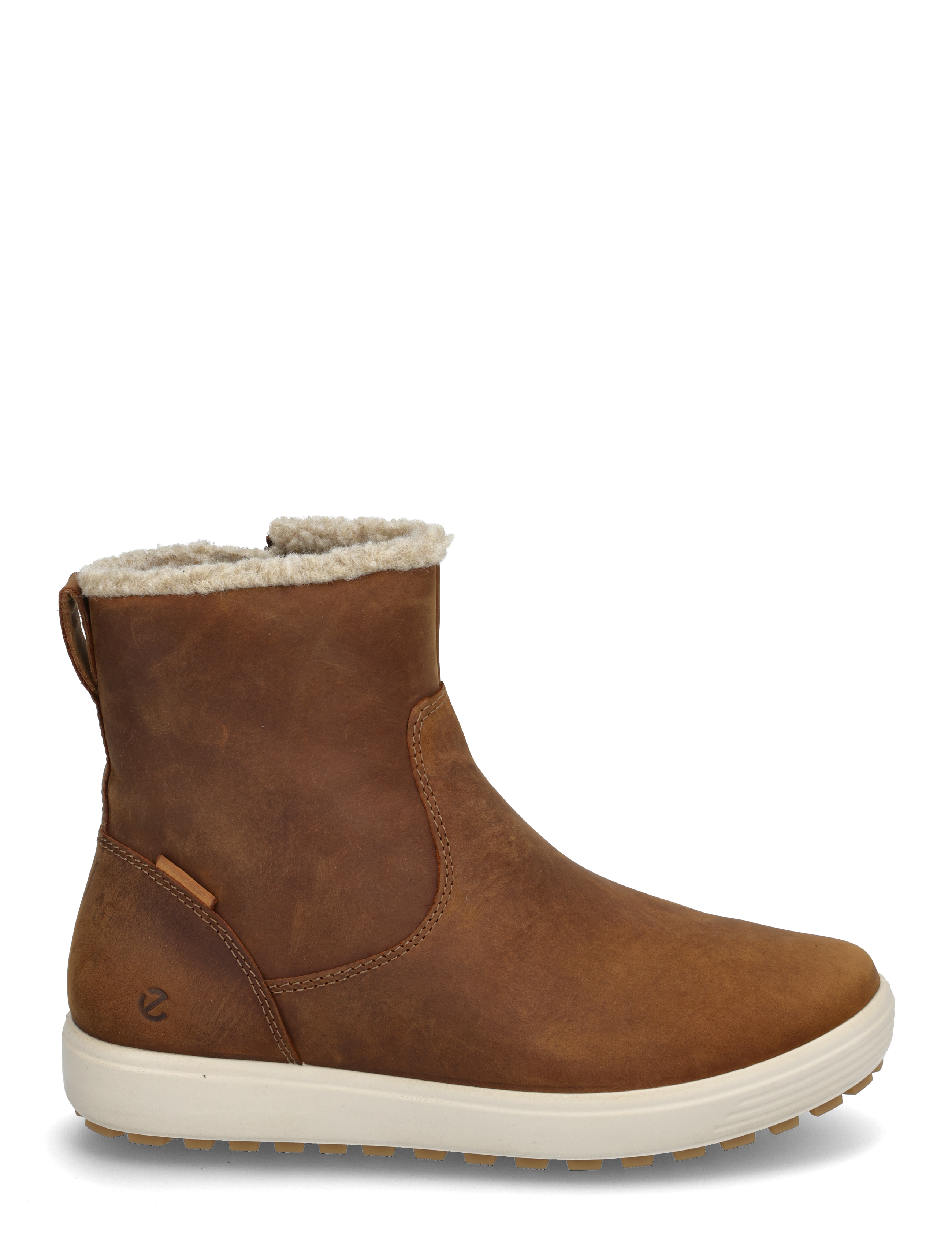 ECCO - SOFT 7 TRED W - platta ankelboots - camel - 1