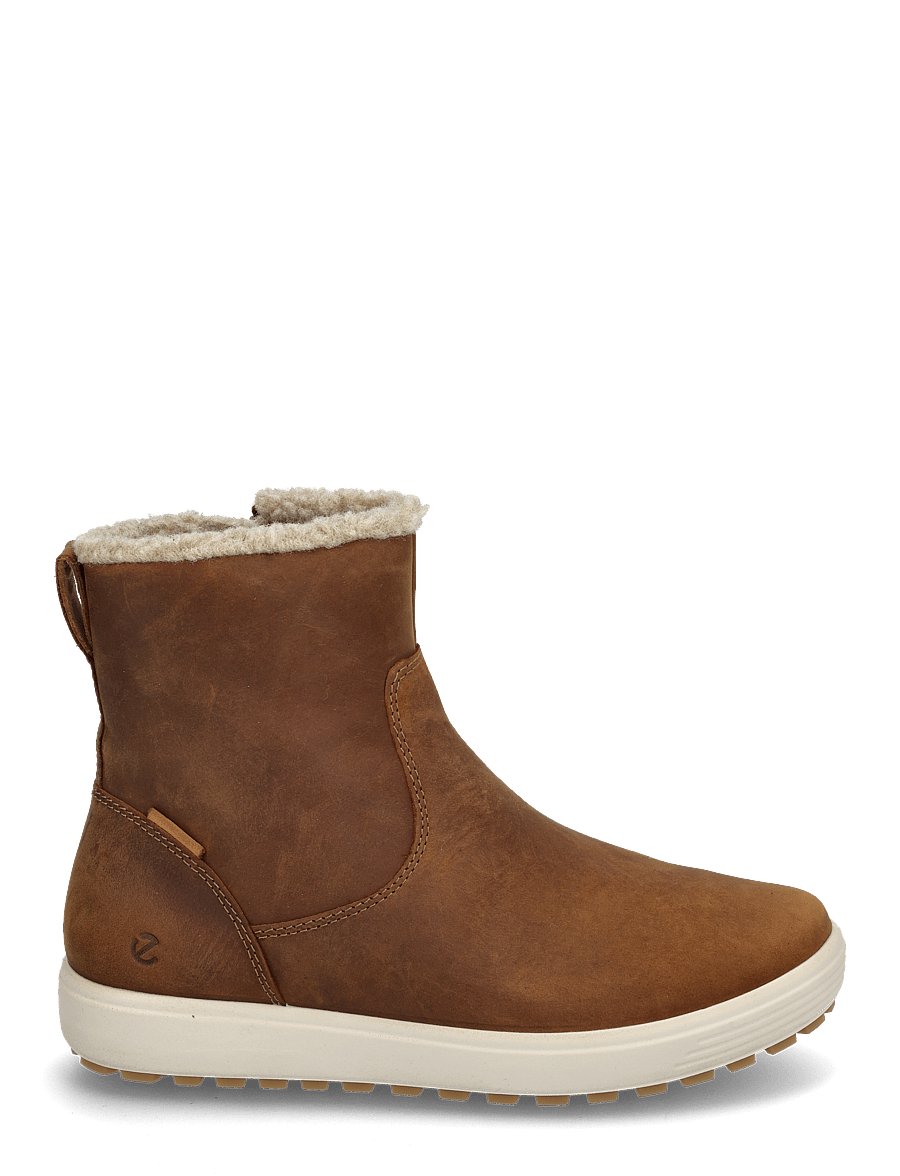 ECCO - SOFT 7 TRED W - flache stiefeletten - camel - 1