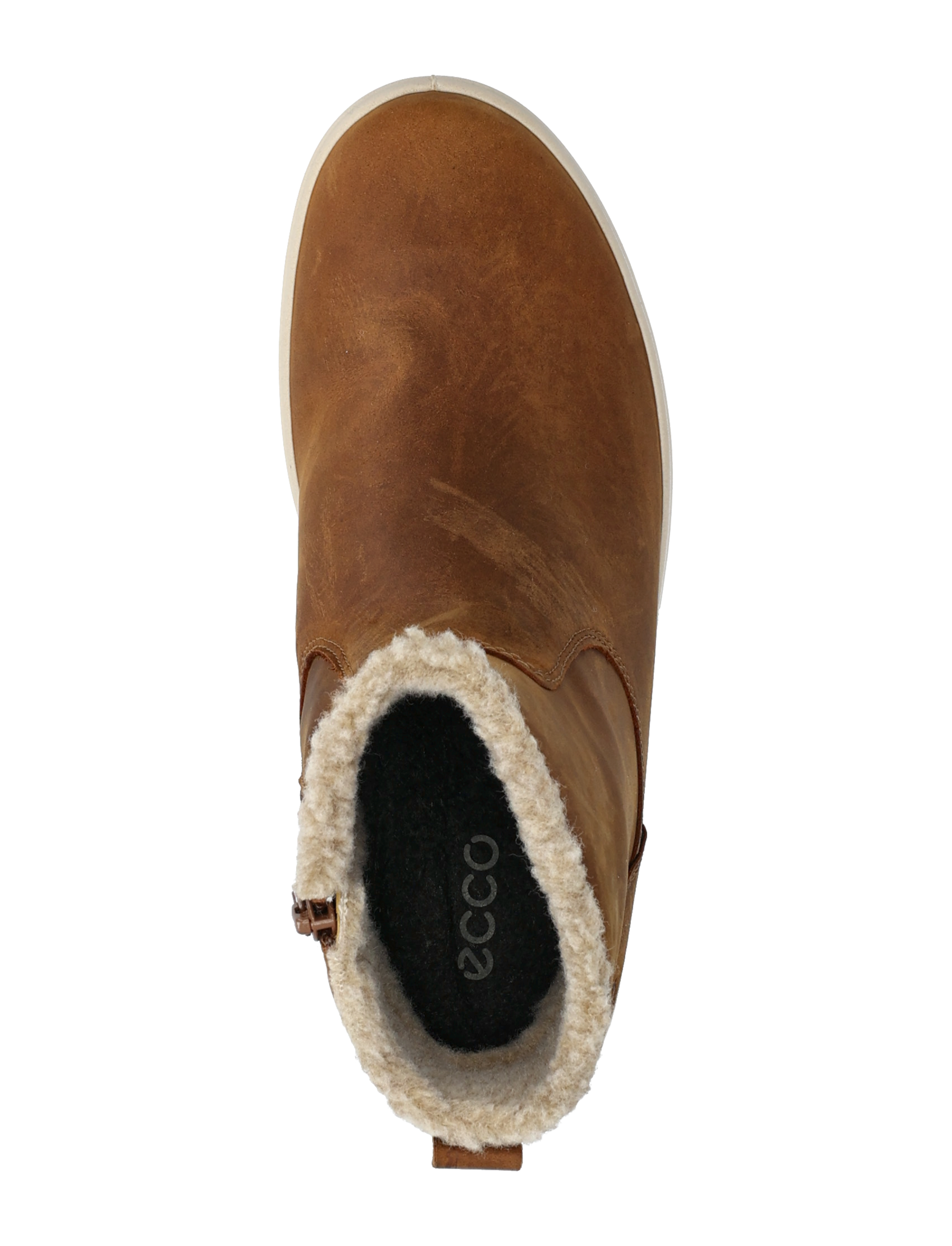 ECCO - SOFT 7 TRED W - platta ankelboots - camel - 3