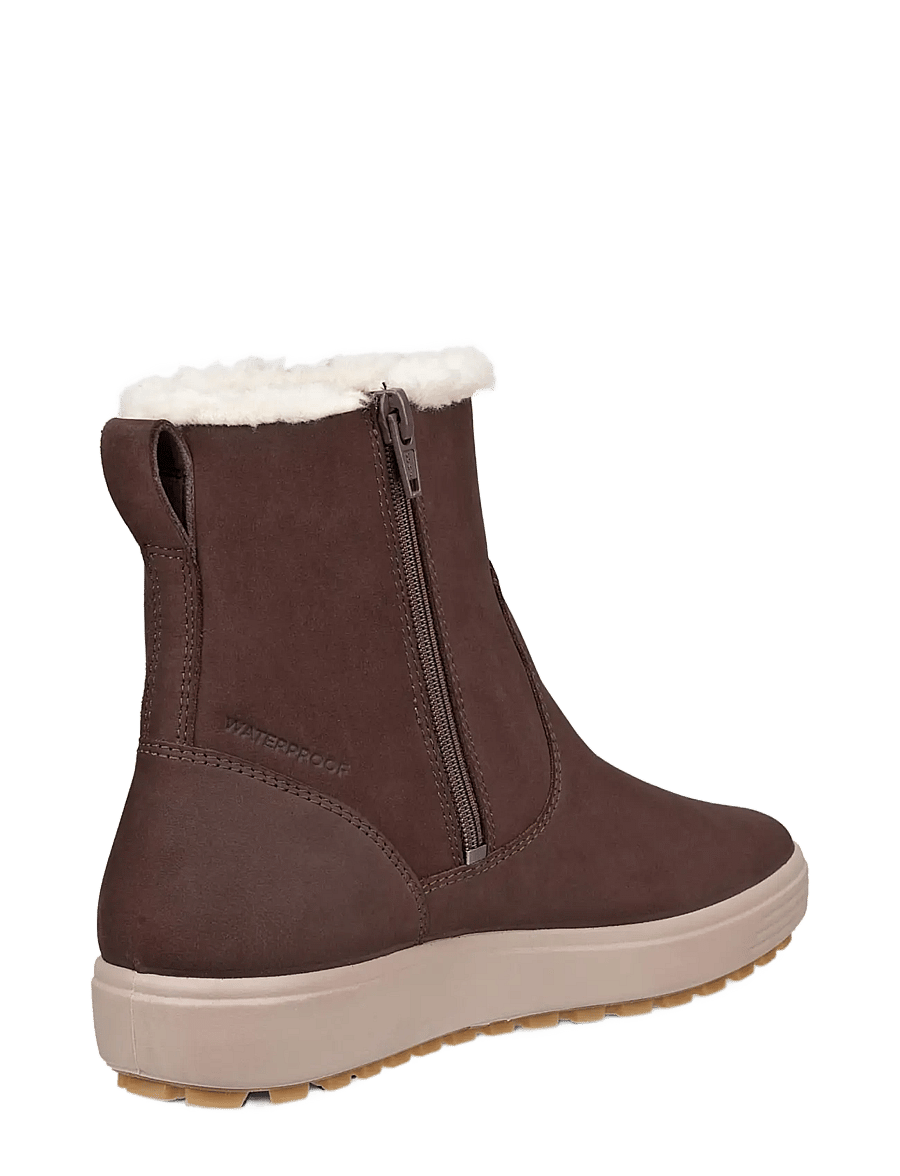 ECCO - SOFT 7 TRED W - platta ankelboots - coffee - 2