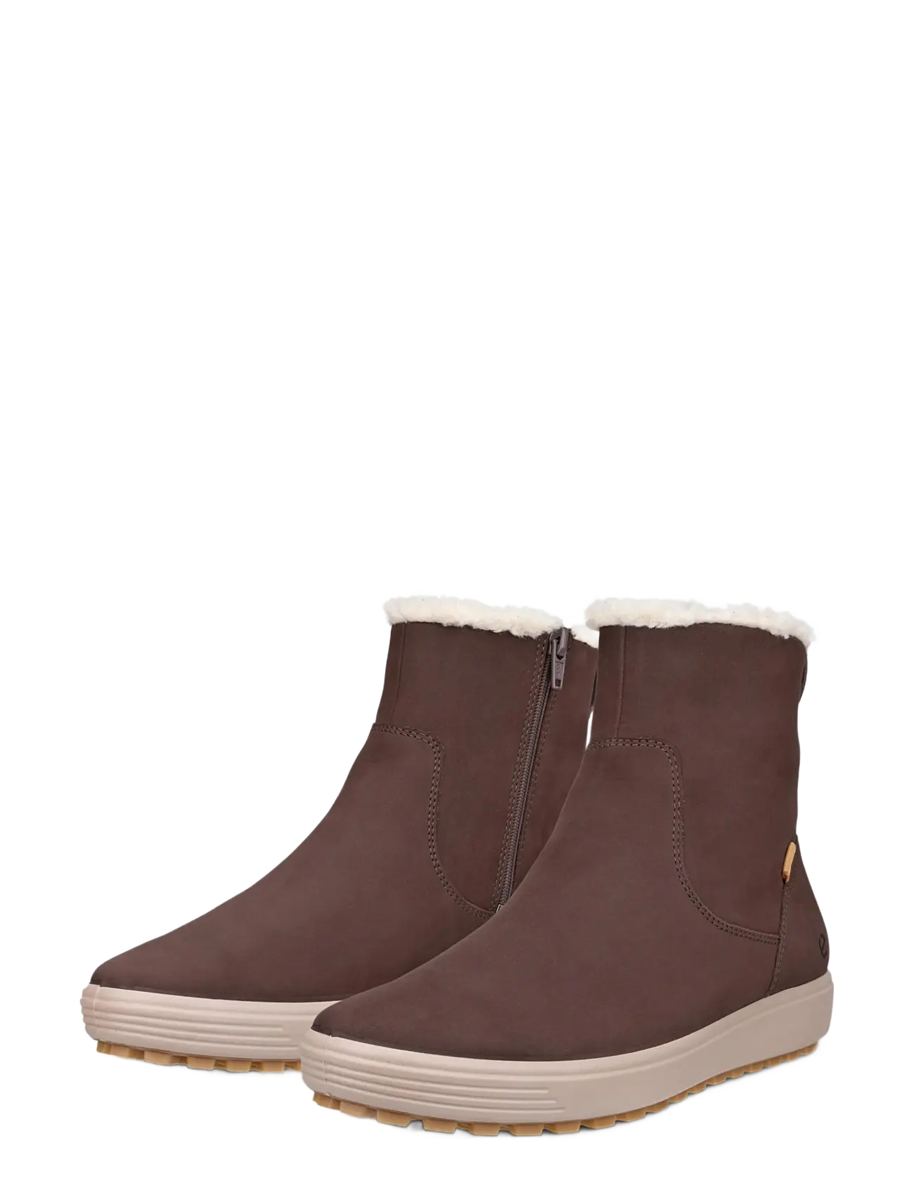 ECCO - SOFT 7 TRED W - platta ankelboots - coffee - 5