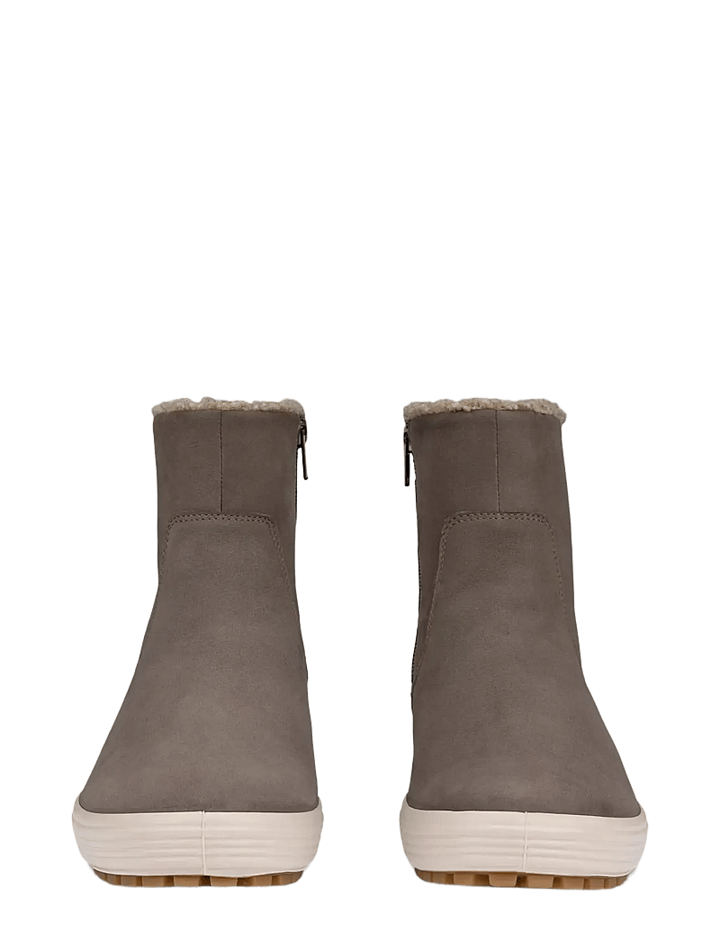 ECCO - SOFT 7 TRED W - flade ankelstøvler - dark clay - 5