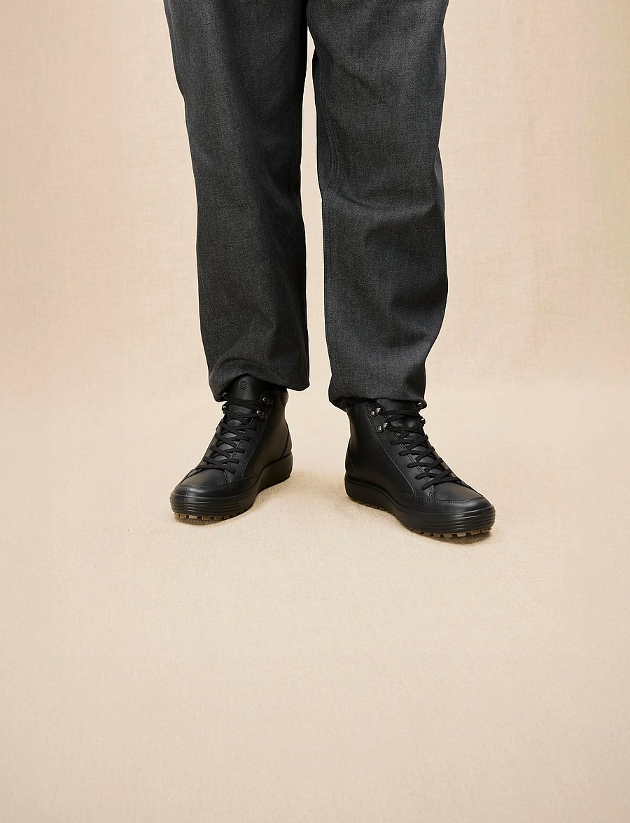 ECCO - SOFT 7 TRED M - laced boots - black - 0