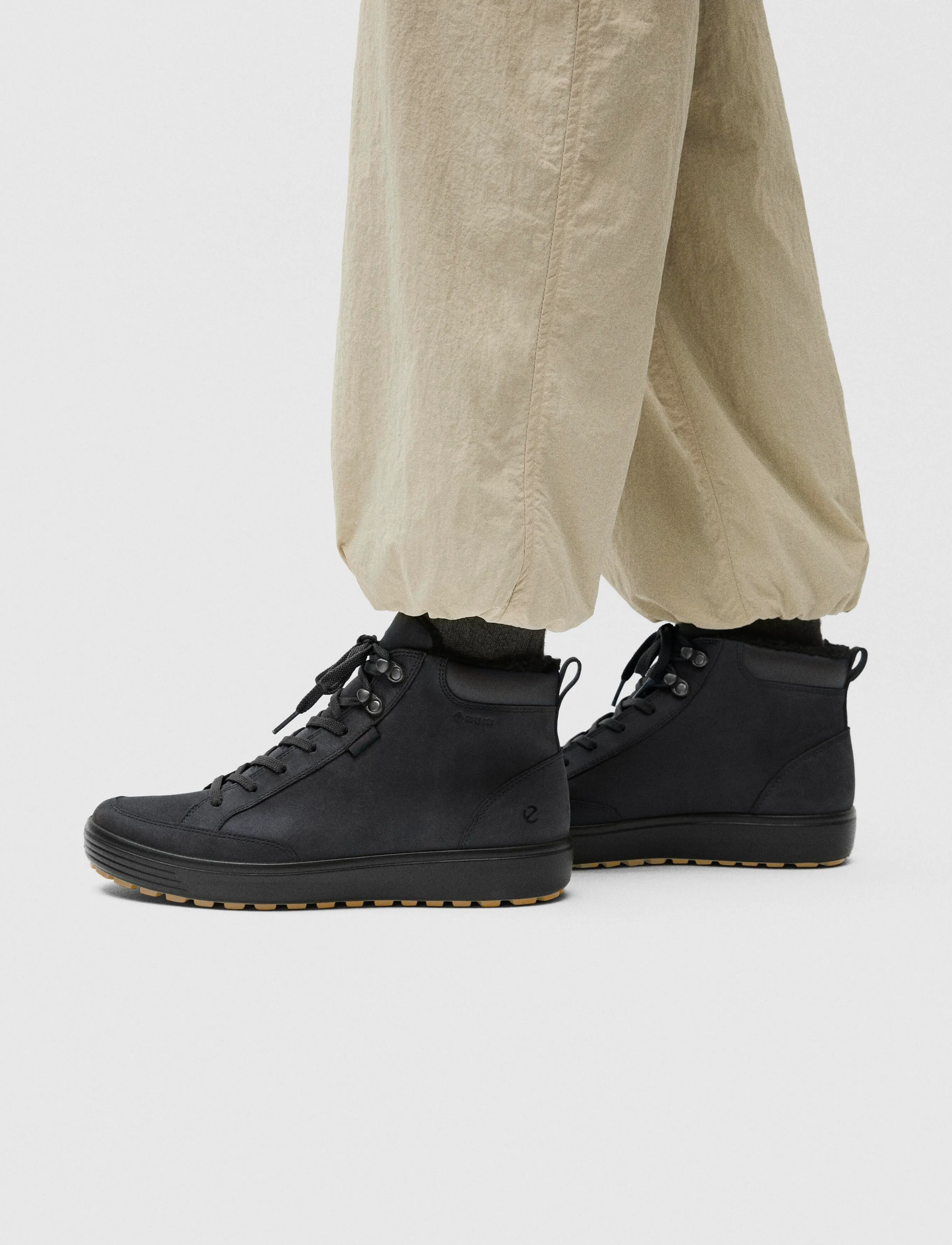 ECCO - SOFT 7 TRED M - laced boots - black - 5