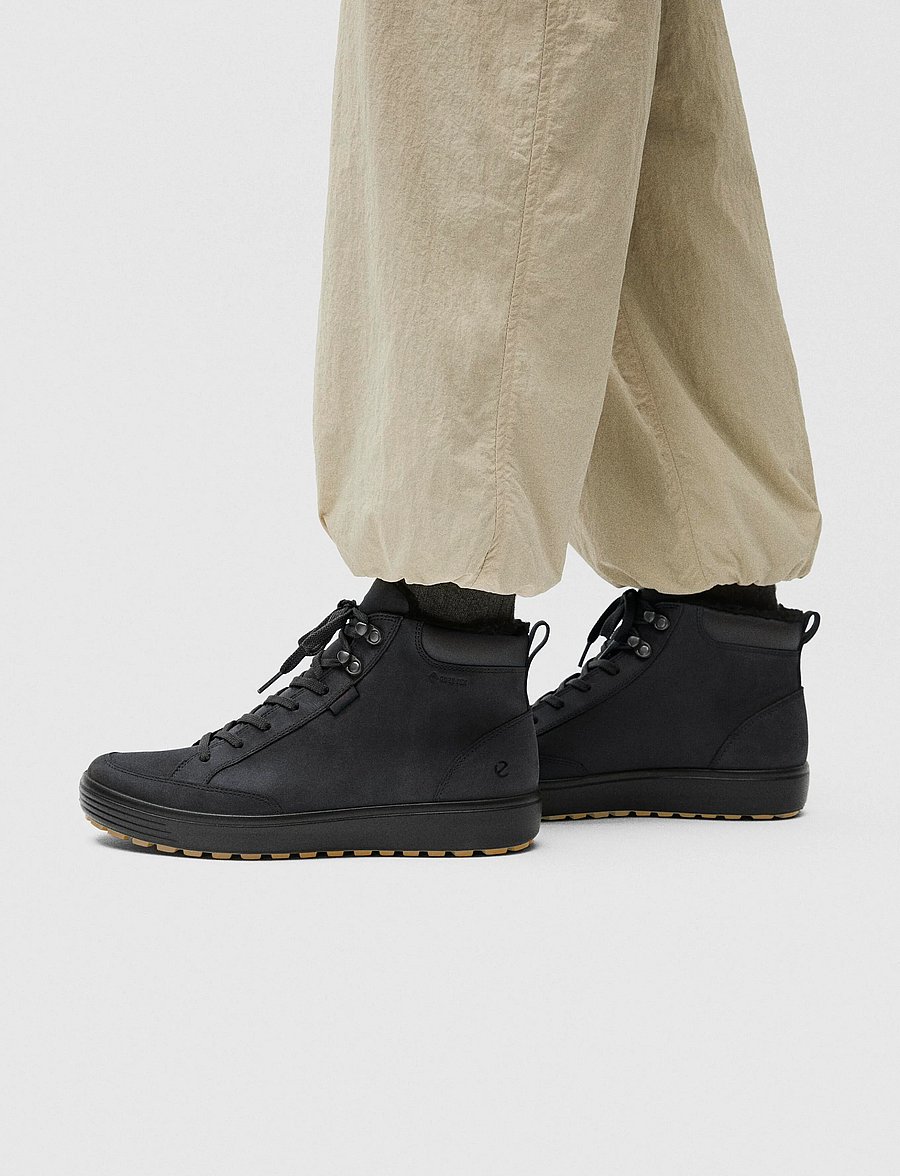 ECCO - SOFT 7 TRED M - laced boots - black - 5