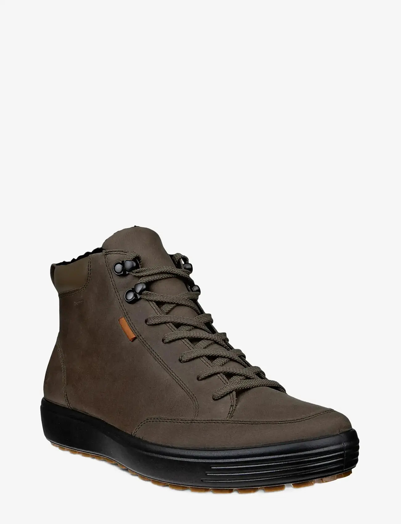 ECCO - SOFT 7 TRED M - støvler med snøre - tarmac/dark clay - 1