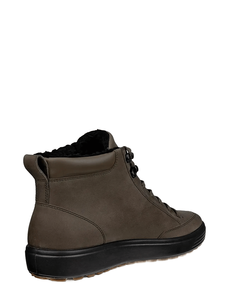 ECCO - SOFT 7 TRED M - kängor med snörning - tarmac/dark clay - 3
