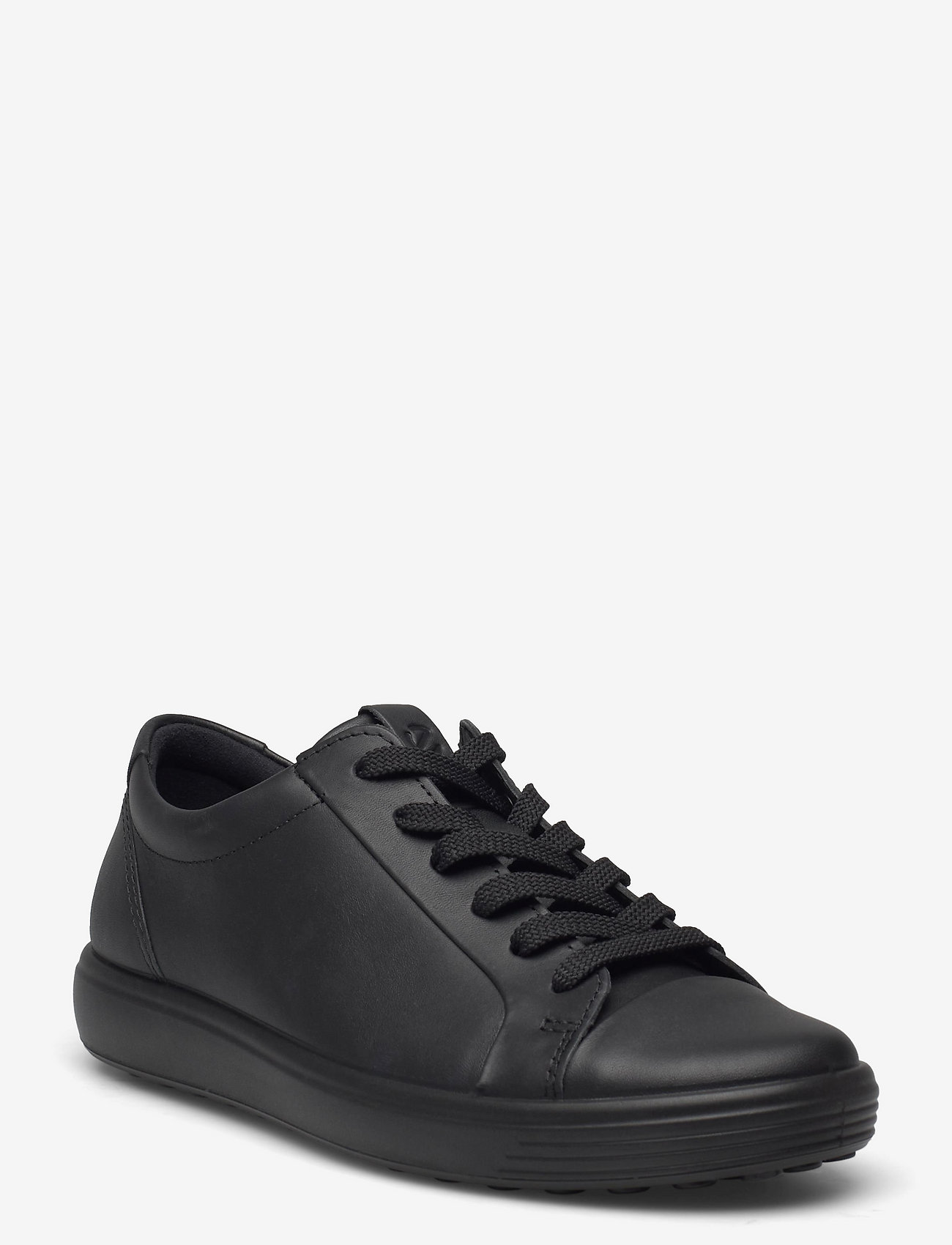 ECCO - SOFT 7 W - lave sneakers - black/black - 0