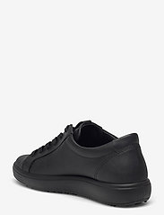 ECCO - SOFT 7 W - sportiska stila apavi ar pazeminātu potītes daļu - black/black - 2