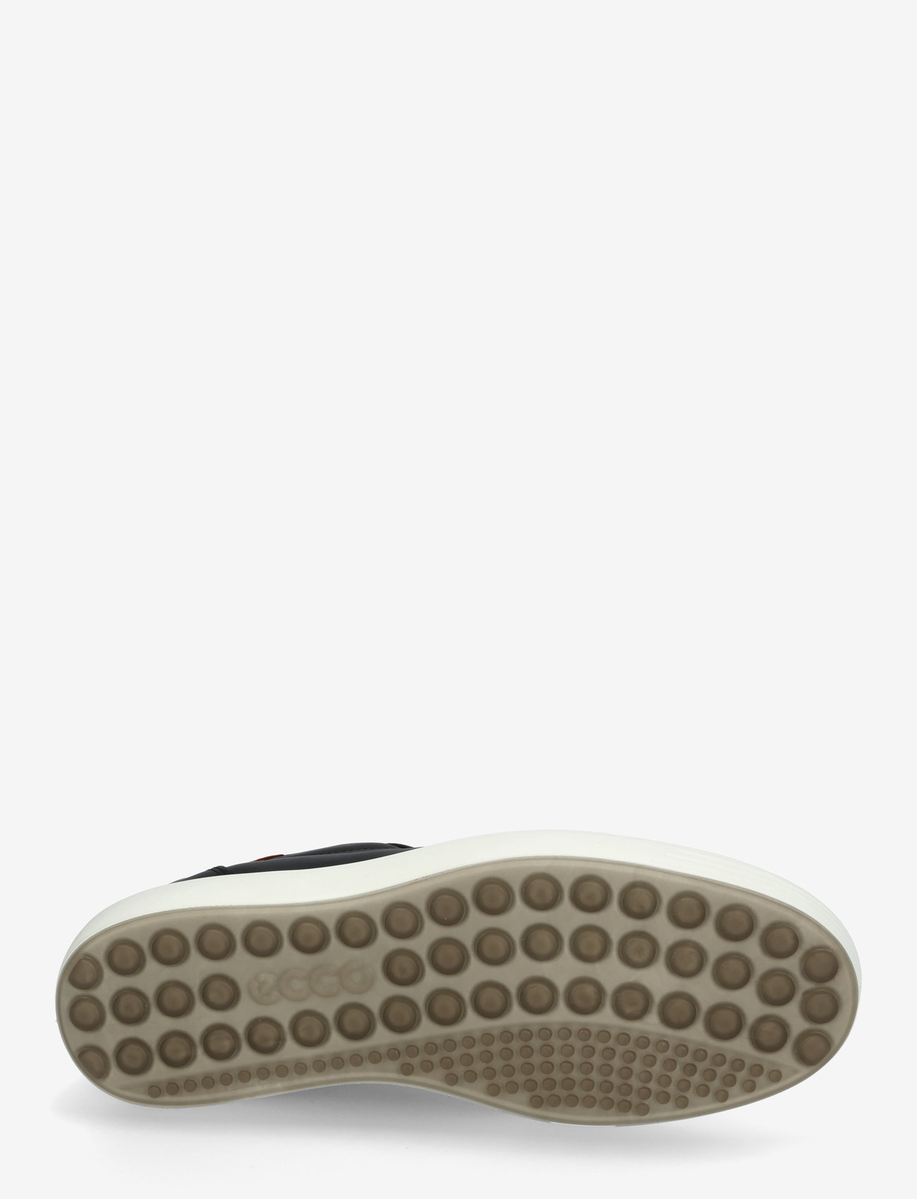 ECCO - SOFT 7 M - lave sneakers - black/cognac - 4