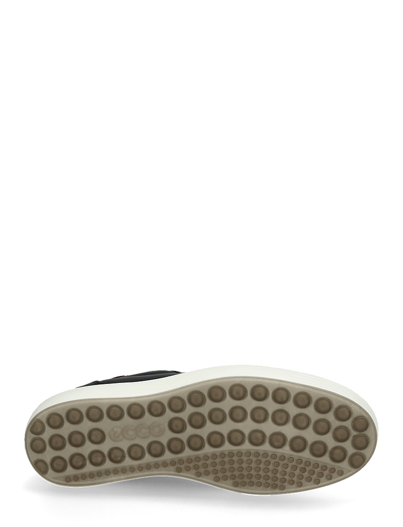 ECCO - SOFT 7 M - lave sneakers - black/cognac - 4