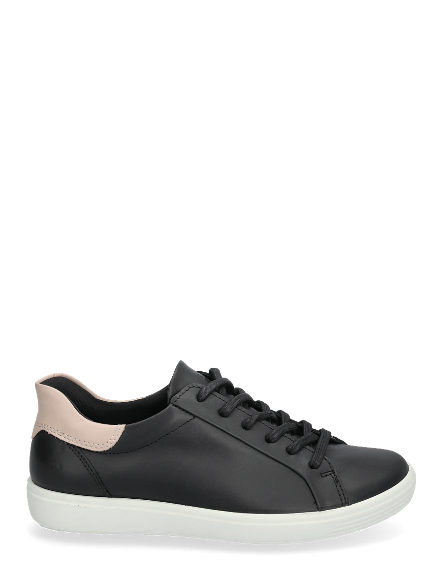ECCO - SOFT 7 W Easy Slip - baskets basses - black/rose dust - 1